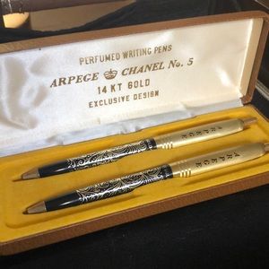 Arpege Vintage Promotional Chanel No 5, perfumed writing pens